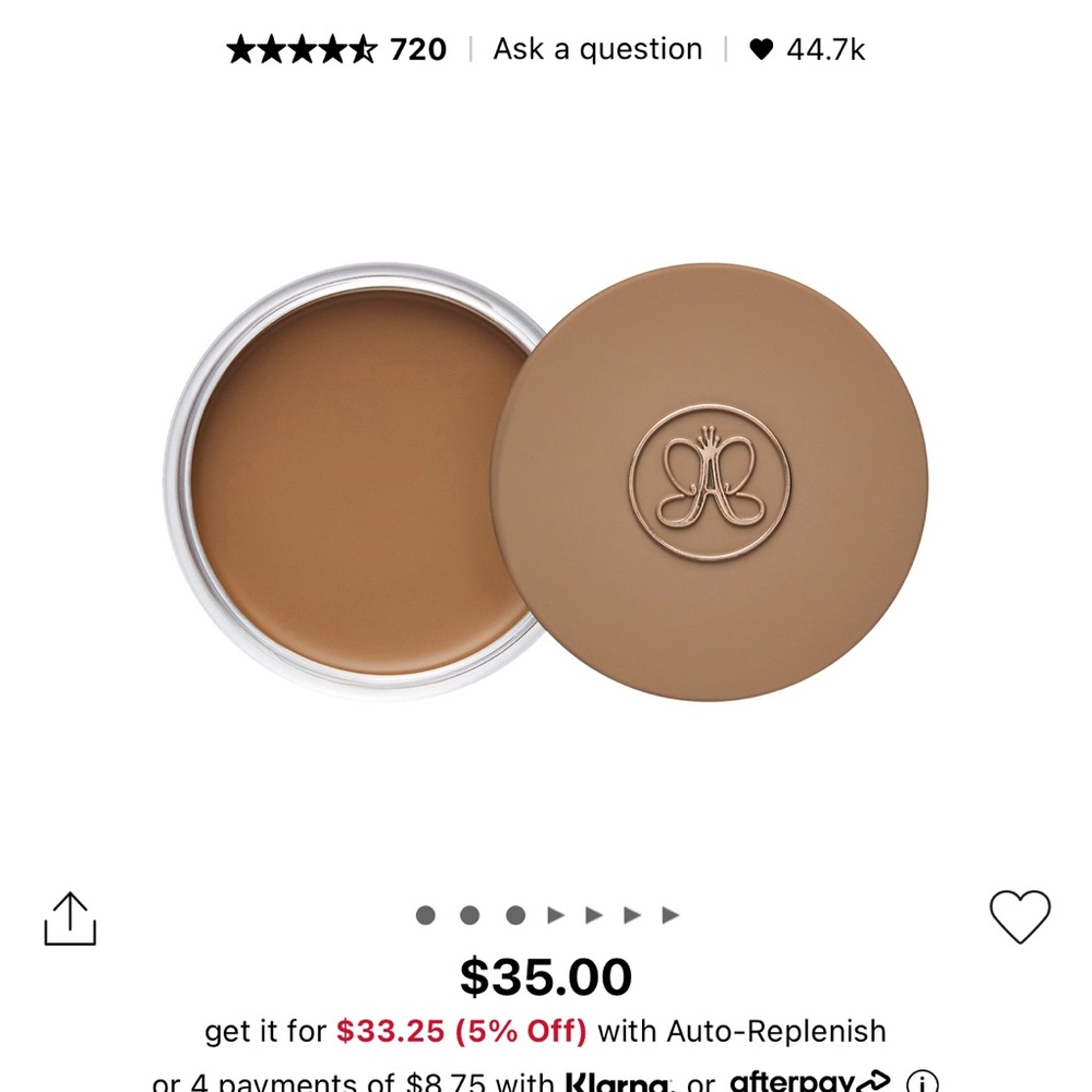 Anastasia Beverly Hills Cream Bronzer Amber